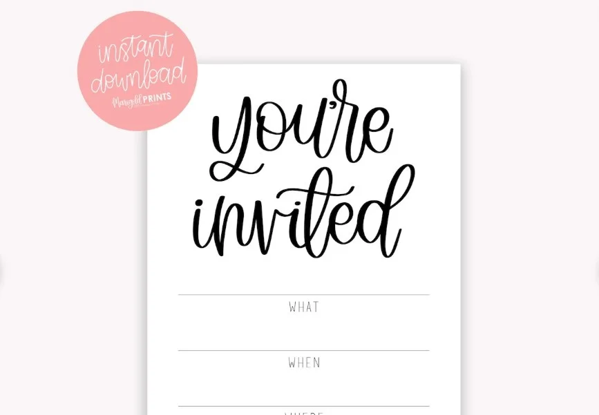 Printable Invitation